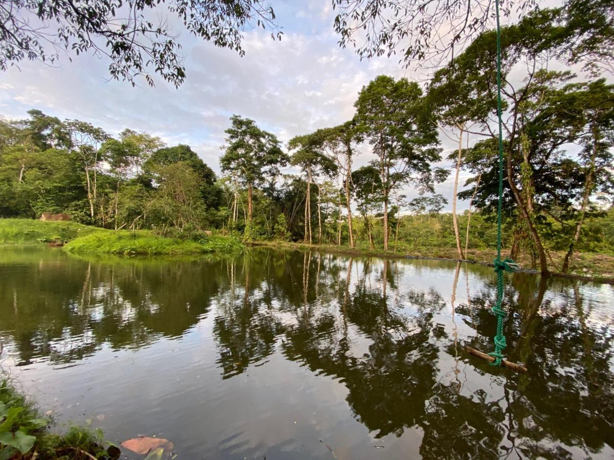 Jungle Lodge El Jardin Aleman Tena Exteriér fotografie